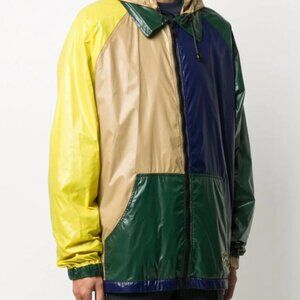 BNWT SS21 MARNI COLOR BLOCK HOODED JACKET 48 & 50